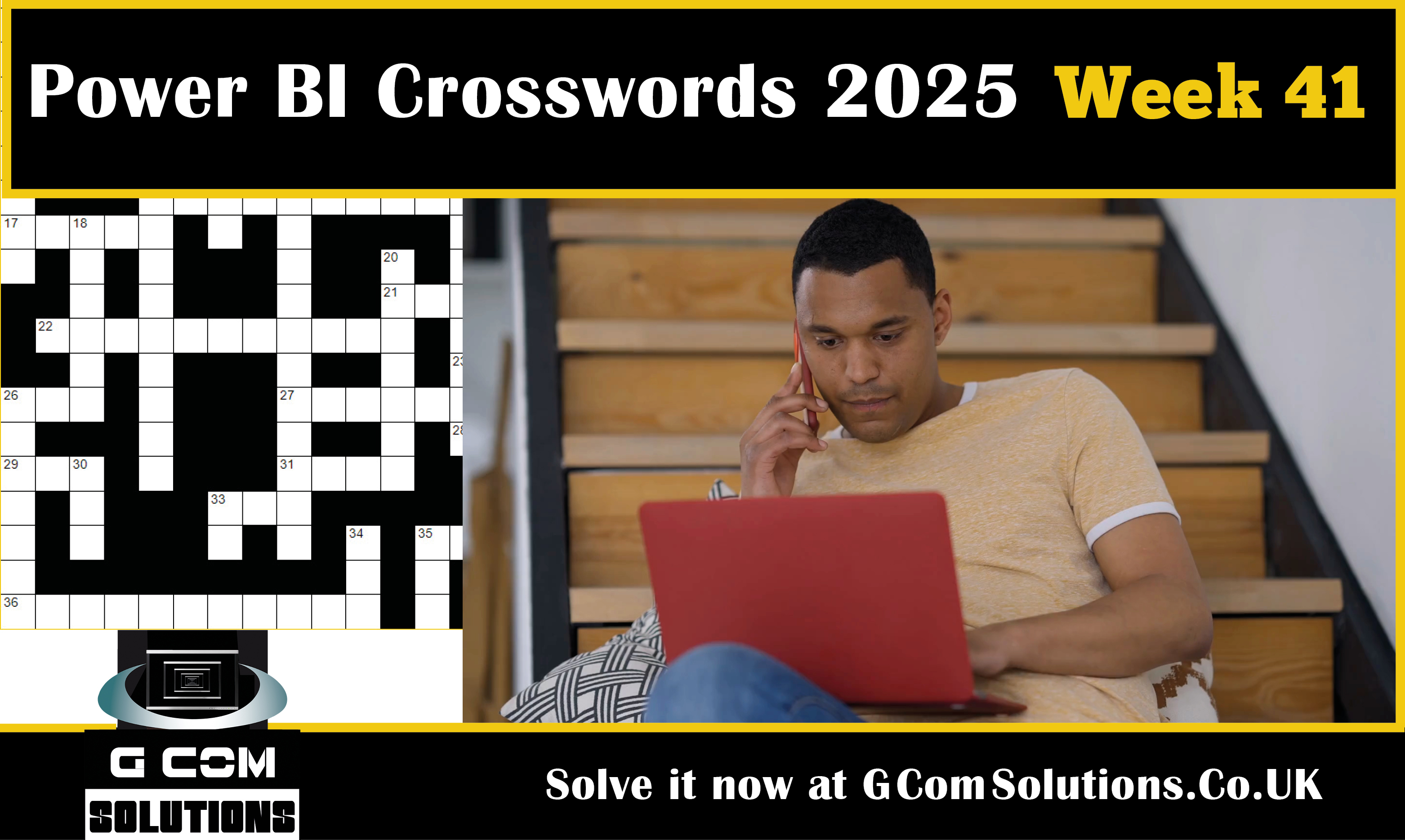 Power BI Crosswords 2025 - Week 41