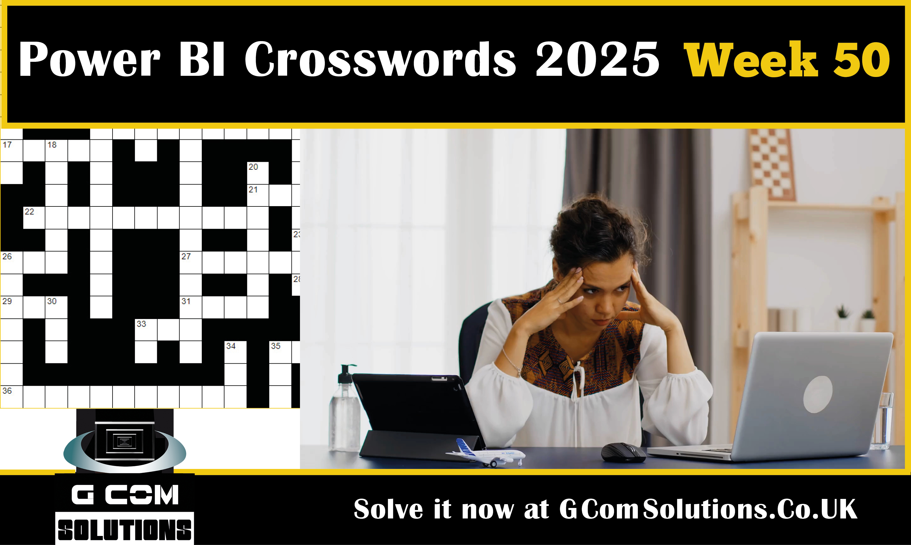 Power BI Crosswords 2025 - Week 50